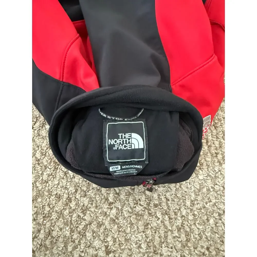 The North Face | Red/Black Pamir Windstopper Jacket Softshell Outdoors Zip-Up